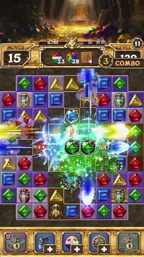 Jewel Pyramid: Match 3 Puzzle - the official trailer P V1d 6s