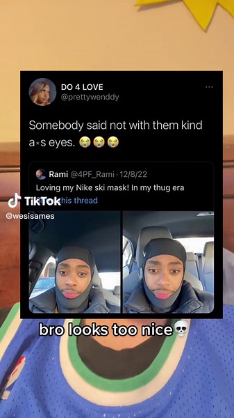 Thug Era Meme with Nas Ski Mask GIF