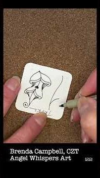 Drawing TRIKL: The Zentangle® Method-Mindful drawing with Brenda Campbell, CZT #zentangle