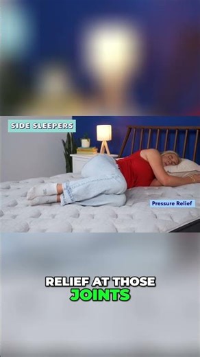 Best Mattress for Side Sleepers - Memory Foam & Relief! #mattress #bestmattress