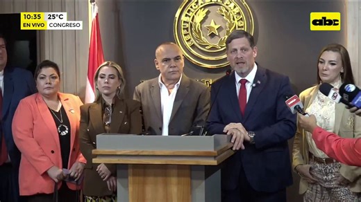 #AHORA 🔶 Senado: Bancada de Honor Colorado propone a Juan Carlos Baruja como dupla de Pedro Alliana de cara a las elecciones generales 2028🔶 "Por unanimidad, entre todos los senadores miembros de la bancada, hemos decidido postular al ingeniero Juan Carlos Baruja para ocupar esa postulación. Baruja cumple con todas las cualidades", senador Natalicio Chase (ANR - HC). #MóvilABC - Mariela Fretes.📲https://t.co/fwArK4ISTI🔶ABC Del Este: 107.1 FM.🔴¡EN VIVO!🟥: https://t.co/OFayXMHiz3✖️: https://t