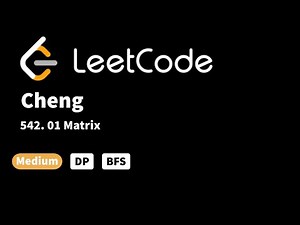 LeetCode 542. 01 Matrix