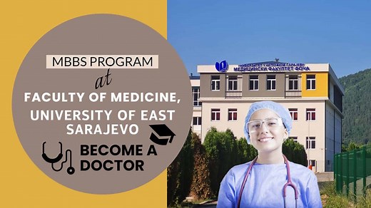 MBBS in University of East Sarajevo: Fees structure, admission process