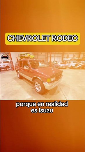 Vehicles that last a lifetime #isuzurodeo #chevroletrodeo #rodeo #chevrolet