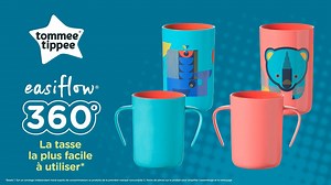 11K views · 63 reactions | NOUVELLE TASSE 360° Apprenez à votre bout de chou à boire au verre sans les fuites ! ✅ Pas de fuites -rebonds spécialement conçus ✅ Prise en bouche facile de n'importe quel bord ✅ Valve 1 pièce facile à nettoyer ✅ Formats avec ou sans anse Découvrez-la  | Tommee Tippee | Facebook