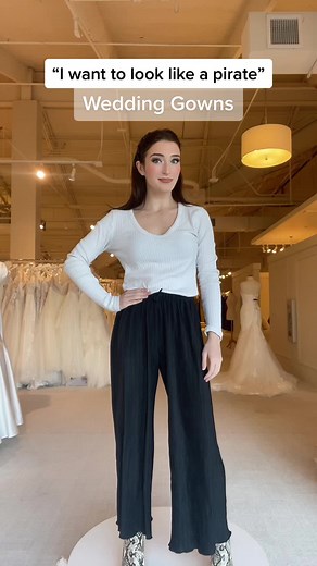 Pirate Wedding Dresses & Themes: Elizabeth Swann Style