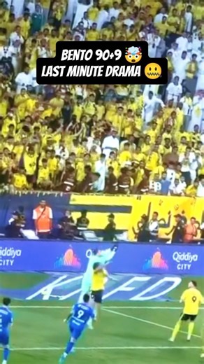 Al Nassr vs Al Hilal 🤯 BENTO DISASTER! 😱 #Shorts