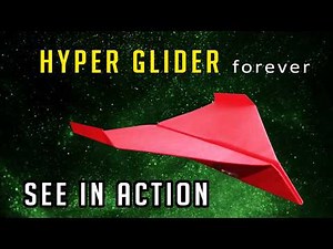 How To Make A Paper Airplane Easy Tutorial - Hyper Glider John Collins