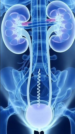 Urinary System in 3D Animation #urinary_system #3danimation #biology