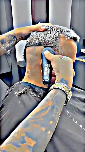 Clean cut with bold beard