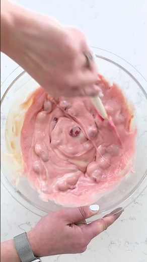 The Ultimate Cherry Ice Cream Pie with an Oreo Crust Explained LINK IN DESCRIPTION #recipe #shorts
