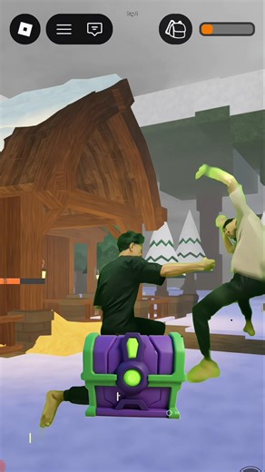 alien chest in 99 ningts in the forest #99nightintheforest #roblox