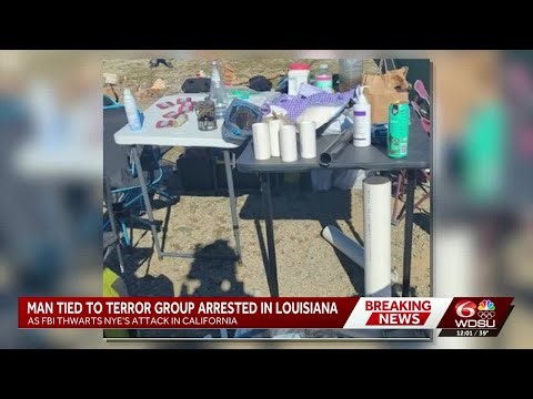 FBI takes person into custody in Louisiana with ties to terror group behind thwarted bombing plot