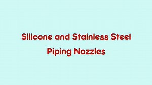 Silicone and Stainless Steel Piping Nozzles 2