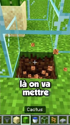 Une FERME à CACTUS pour FLEMMARDS sur MINECRAFT ! 🌵