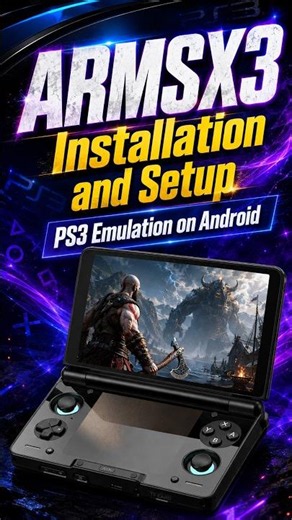 ARMSX3 Installation and Setup Guide | PS3 Games on Android! #ps3emulator #emulation #android