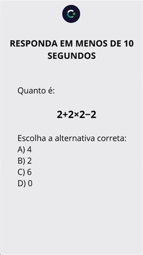 VOCÊ CONSEGUE RESOLVER? DESAFIO DE MATEMÁTICA