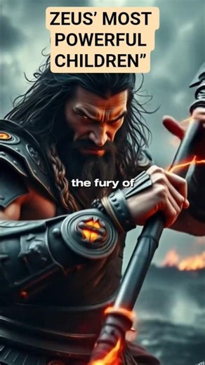 The Most Powerful Children of Zeus ⚡ Gods Who Ruled Olympus” #greekmythology #echoesofmyths #zues