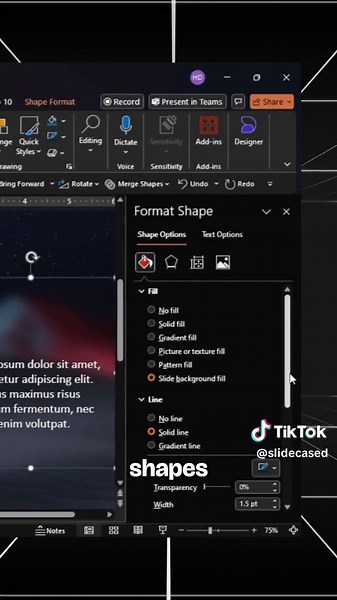 How to Create Glassmorphism Effect in PowerPoint | Presentation Design Tips
