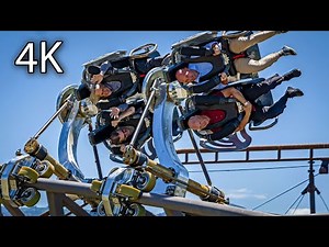 Axis prototype coaster 4K off-ride S&S Worldwide facility