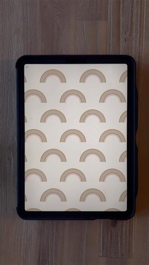 Multi line rainbow pattern in Procreate 🌈 (brushes on my website) #procreate #pattern