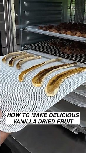 How to make delicious vanilla dried fruit - the perfect lunchbox snack!