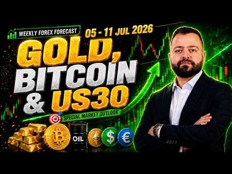 🎯TOP Analysis For This Week! GOLD, EURUSD, BTC & US30 - Forex Trading