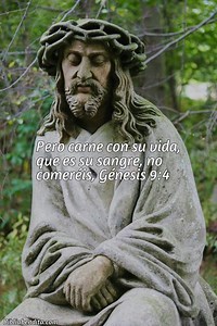 Explicación Génesis 9:4. 'Pero carne con su vida, que es su sangre, no comeréis,' - BibliaBendita