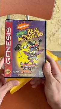 Aaahh! Real Monsters Rare game for Sega Genesis