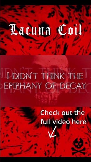 Lacuna Coil - I WISH YOU WERE D3AD (LYRICS) preview. Visit the channel for the full video!
