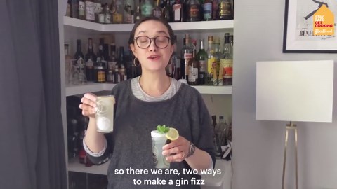 How to make a gin fizz