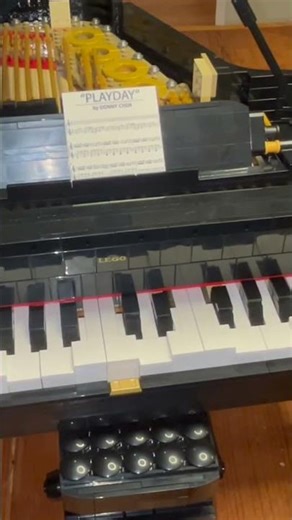 LEGO Grand Player Piano plays by itself #pianotechnician #pianotuning #pianomaintenance #playerpiano