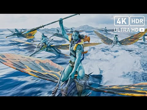 Avatar: The Way of Water – All Fight Scenes | Ultimate 4K HDR Cinema | Full Movie Review
