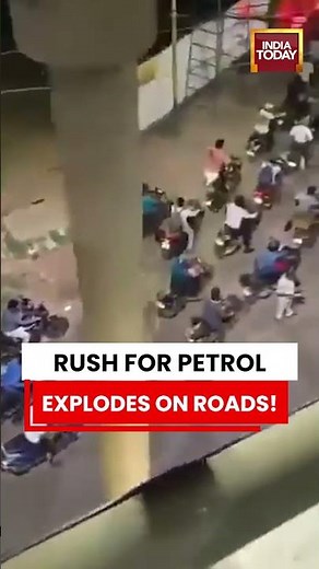 Petrol Pump Rush Explodes in Bhubaneswar as Fuel Crisis Triggers Chaos on Roads #viralvideo