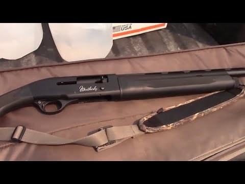 Weatherby SA-08 semi-automatic shotgun review