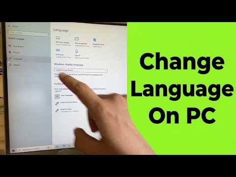 How To Change System Language In Your PC Desktop