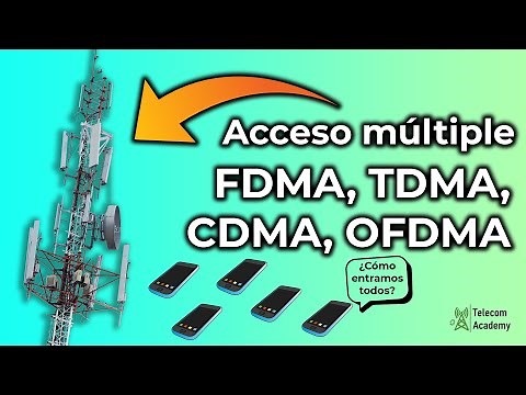 Métodos de Acceso Múltiple en Telecomunicaciones - FDMA, TDMA, CDMA, OFDMA.