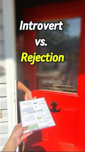 Introvert Knocks 100 Doors (Rejection Therapy)