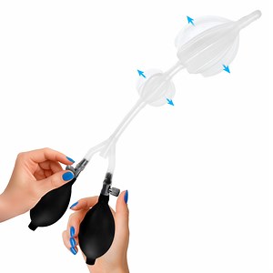 The Double Balloon Enema Nozzle - eXtremeRestraints