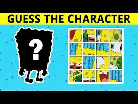 Guess the Character | Cartoon Characters Quiz | Guessing Game