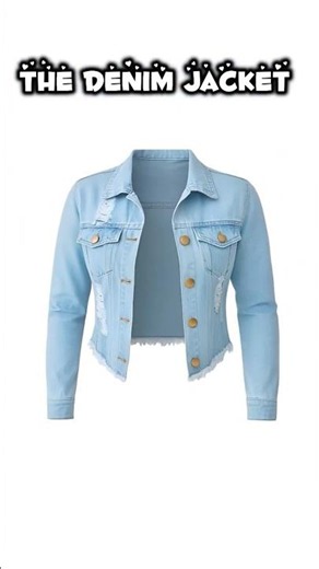Women's Denim Jacket Outfit Ideas 😍 Casual Street Style Look #shorts #WomenOutfits #DenimJacket