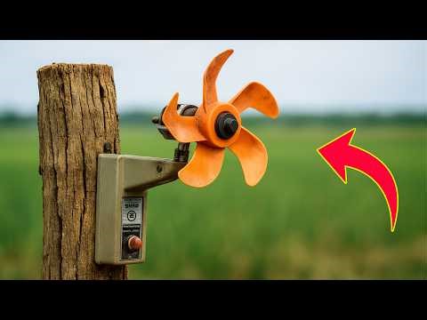 I turn a Fan into a 220v electric wind turbine generator