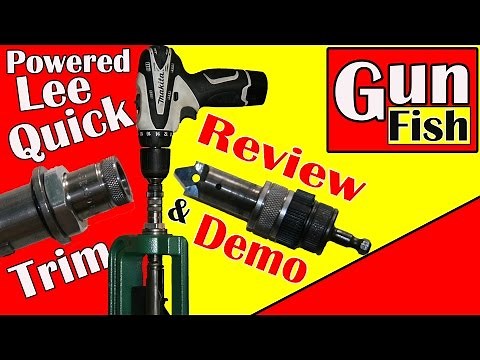 Powered LEE Delux Quick Trim - Demo & Review
