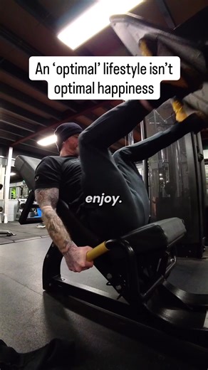Is trying to be optimal making you miserable? Is social media telling how to do everything optimal stopping you from starting something. Making you think if I can’t give 100% then what’s the point. You don’t need to be optimal to be healthy. You don’t need to be perfect. You just need to be good most of the time. The message is do something as anything you do to look after your health is always going to be better than doing nothing.