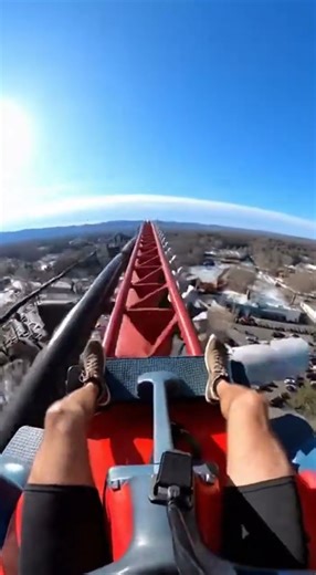 POV Extreme Coaster That Completely Disorients Riders #viral #trending #outdoors