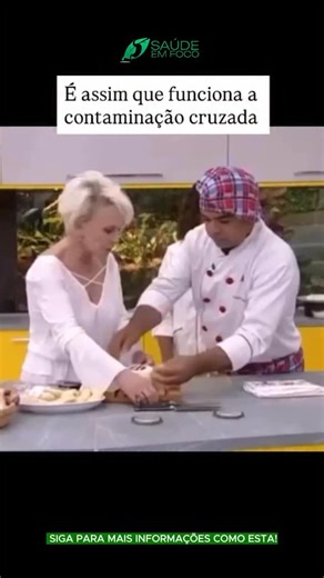 Katia Savaris | A contaminação cruzada é um dos principais fatores de risco para infecções alimentares e desequilíbrios intestinais. O simples ato de tocar... | Instagram
