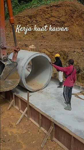Installation of 1500mm dia RC Pipe