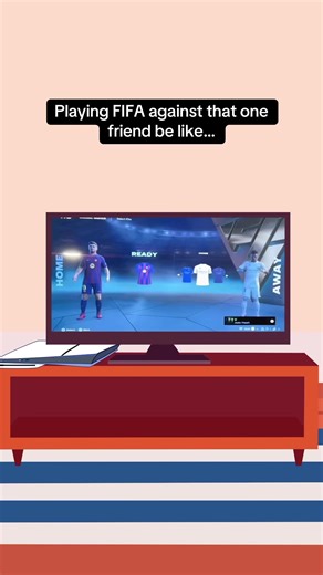 Playing FIFA Against Your Competitive Friend