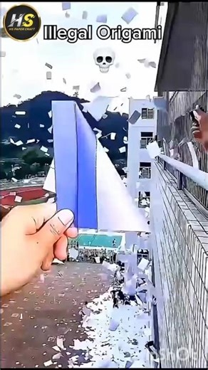 Loud Paper Popper Tutorial 💥💣, Homemade Paper Bomb, Origami Cannon Easy #shorts​​ #craft​