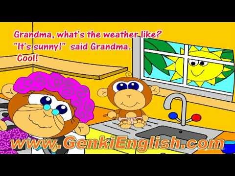 "What's the weather like?" Picture Book Genki English